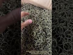 Veja por que escolher cortinas de malha de anel de corrente de cobre cortina interior 10mm