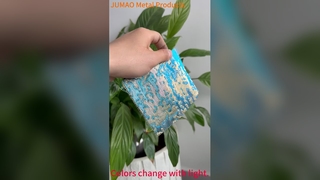 A janela colorida do metal seleciona a cor decorativa do inclinação da rede de arame desvanece-se a cor