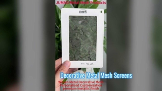 Tela decorativa tecida do inseto da tela da janela da divisória da sala da rede de arame da malha do metal