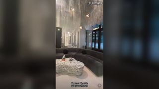 Cortina de corrente de alumínio luxuosa