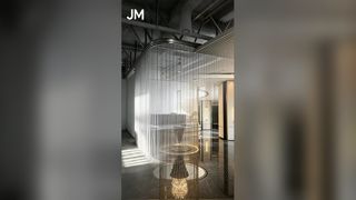 Cortinas de malha arquitetônica moderna de cortina de bobina de alumínio