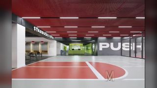 Malha metálica expandida arquitetônica para interiores modernos
