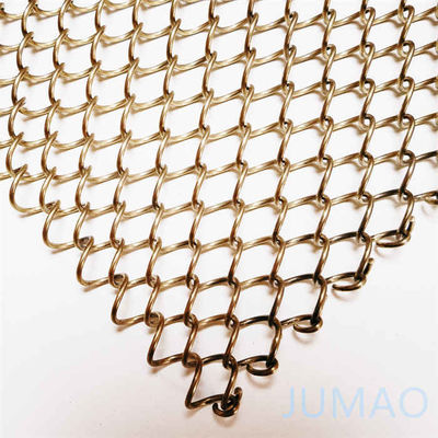 Arquitetônica Metal Mesh Cortinas Screen Para Restaurante Porta