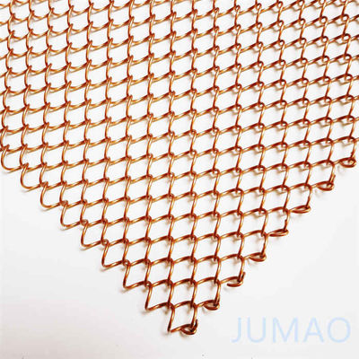 ODM Cortinas de malha de ouro Cortinas metálicas para clube de hotéis