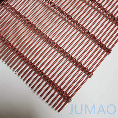 Parede de revestimento de fachadas de malha de metal arquitetônica SS201