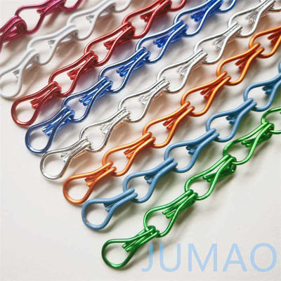 35x83 polegadas Chain Link Fly Screen Metal Chain Link Porta Cortina