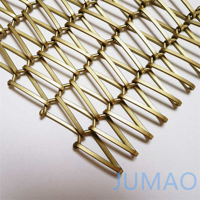 SUS316 Divisor de espaço interior de câmaras de malha decorativa