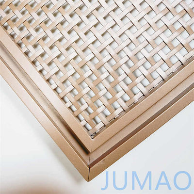OEM Decorative Mesh Room Divider Arquitetônico Wire Mesh Painéis Para Restaurante