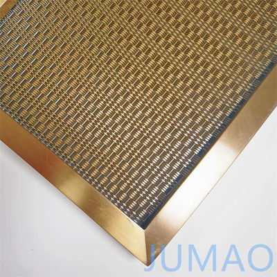 Painéis de malha de arame galvanizado decorativo para divisão de salas