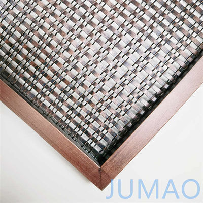 Antigo cobre de malha de arame elétrico de divisor de sala de divisor de tela de metal escritório casa