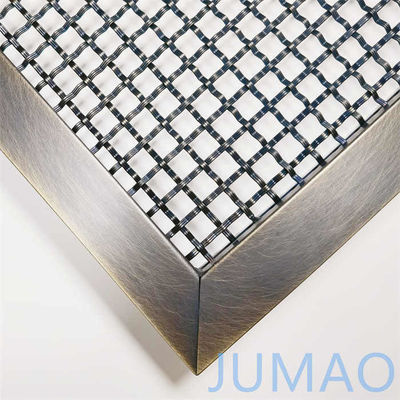 SS304 Metal Wire Mesh divisor de sala para sala de estar Interspace