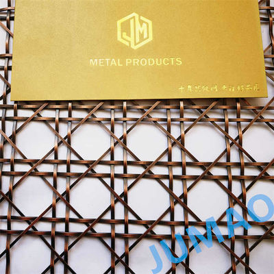 Antico Metal Decorativo Arquitetônico Rede de Arame Redondo Furo Diamante Abertura 60%