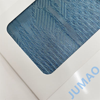 Brass aço inoxidável rede metálica vidro laminado para cores personalizadas
