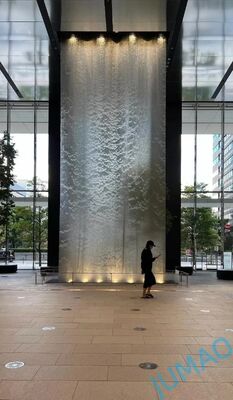 Cortina de Malha de Água Flexível Construção Leve Para Espaço