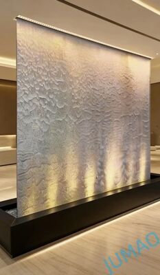 Ecrã de cascata de aço inoxidável durável projetado para melhorar a água em sistemas ambientais