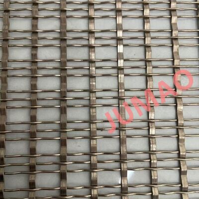 Malha Arquitetônica Flexível de Aço Inoxidável para fachadas Tecidos Paredes Internos Revestimentos Externos e Ecrãs Decorativos