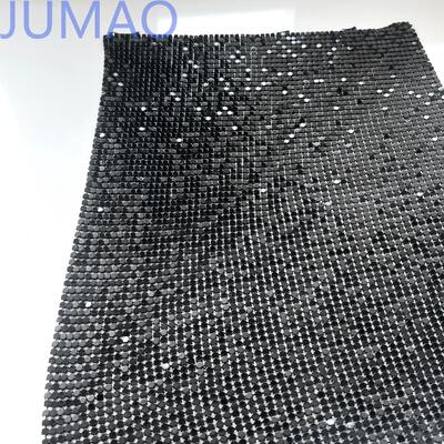 Cortinas de lantejoulas metálicas altamente reflexivas para sessões de fotos impressionantes e grandes eventos
