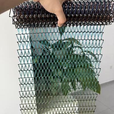 Tela arquitetônica da privacidade da malha do metal da cascata da malha da malha do metal do painel da fachada