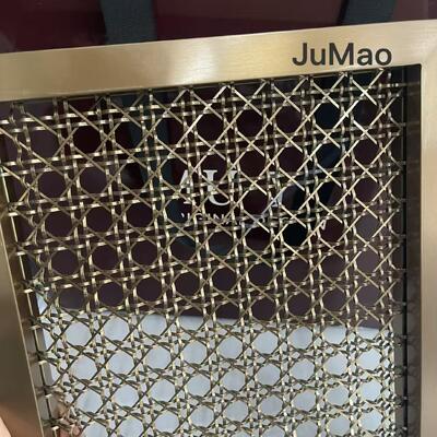 Enquadramento e tensão rede arquitetônica rede metálica decorativa ideal para revestimento de fachadas divisórias interiores e projetos de teto