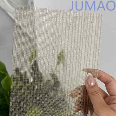 Móveis Decorativos de Malha Painéis de Vidro Laminado Introduz brilho quente para interiores